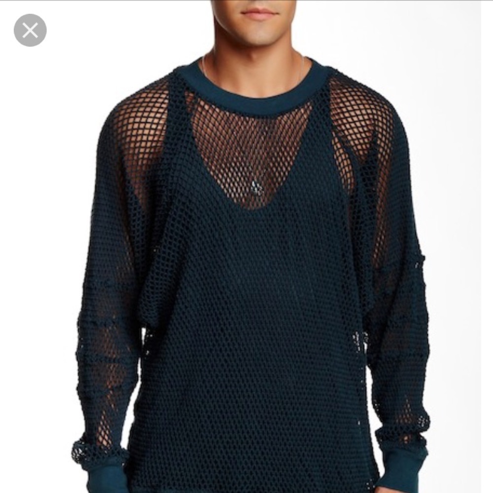 Mesh Pullover - image 1